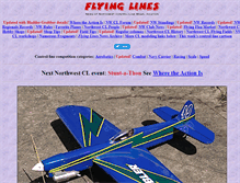 Tablet Screenshot of flyinglines.org